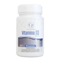Vitamina D3 800 UI x 60 comprimidos  CP Nutrientes SIN SABOR
