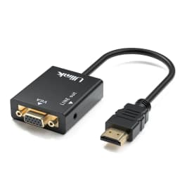 CONVERSOR DE VIDEO HDMI A VGA AUDIO 1080P