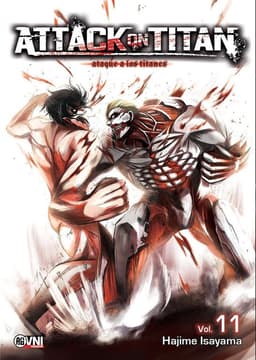 Manga Attack On Titan Vol. 11 Hajime Isayama Ovni Press