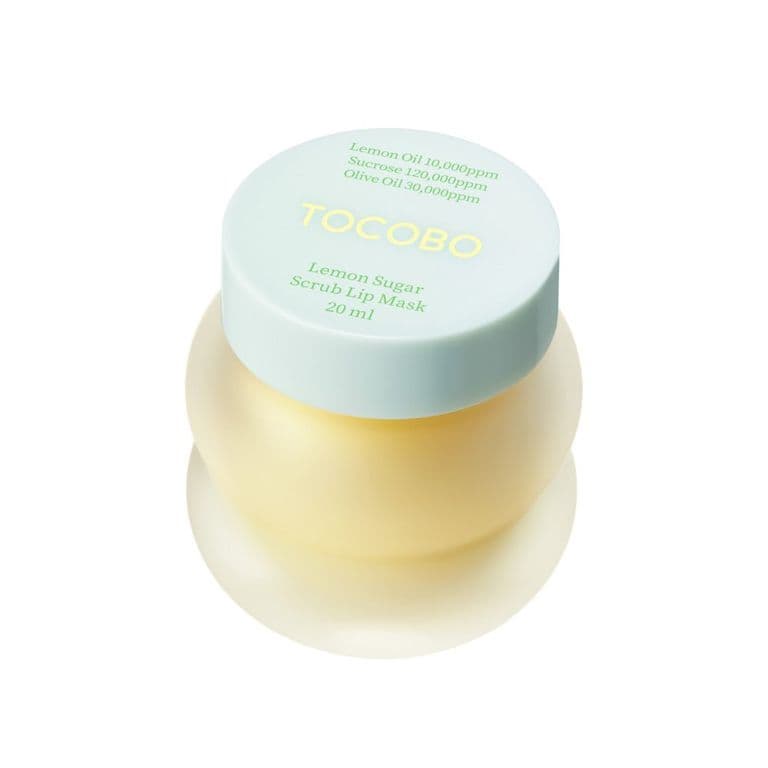 Mascarilla de labios exfoliante vegana