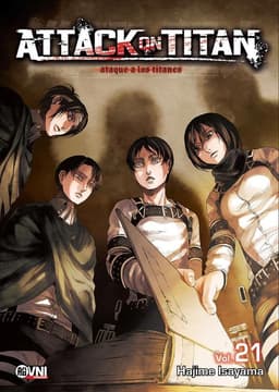 Manga Attack On Titan Vol. 21 Hajime Isayama Ovni Press