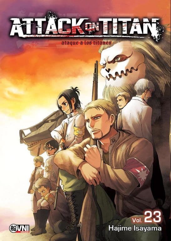 Manga Attack On Titan Vol. 23 Hajime Isayama Ovni Press