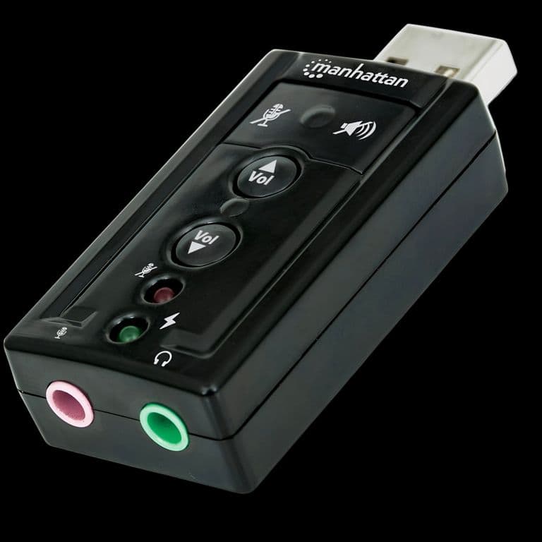Tarjeta De Sonido Usb Con Audio 7.1 Hd 152341