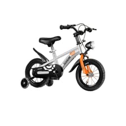 Bicicleta Infantil Aro 12 Plateada con Luz Delantera Plateado M