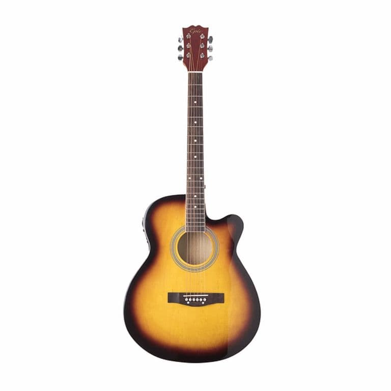 Guitarra Electroacustica 40 Pulgadas Con Funda