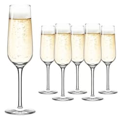 Set 6 Copas Cristal 214 ml Espumante Stellenbosch