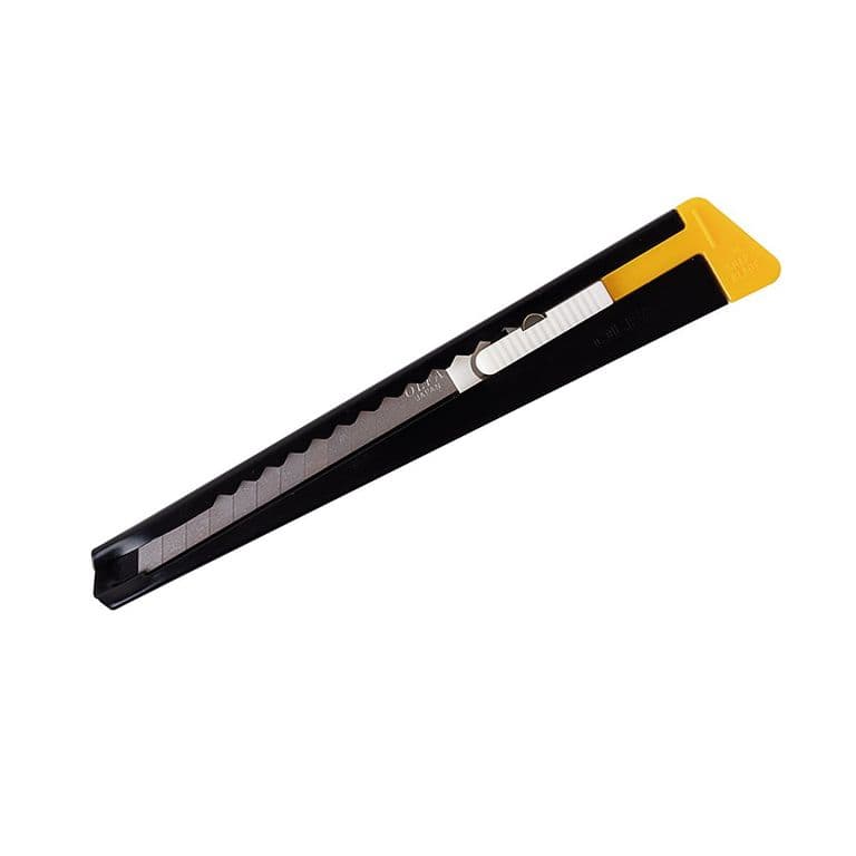 Cuchillo Mediano Metalico con Seguro Automatico