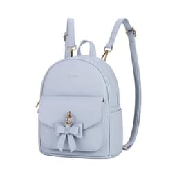 Mini Mochila con Lazo - Celeste