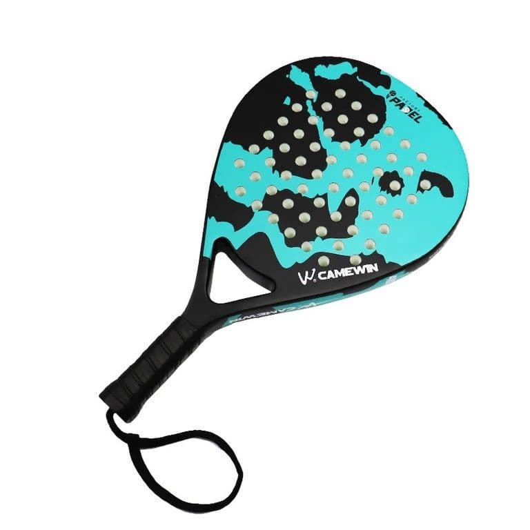 Raqueta Pala Paleta Padel Fibra Carbono 4003 Advanced Verde