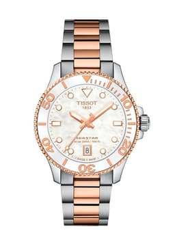Reloj Seastar 1000 Bicolor Oro Rosa Oro Rosa TALLA UNICA