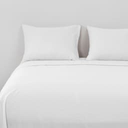 Sabanas Microfibra 2 Plazas Organic Blanco Blanco