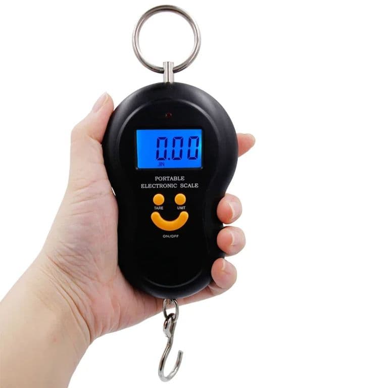 Pesa Digital Multiuso Portatil de Gancho Colgante 50KG MAX