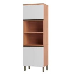 Despensero de cocina Macadamia 3P Canela- blanco
