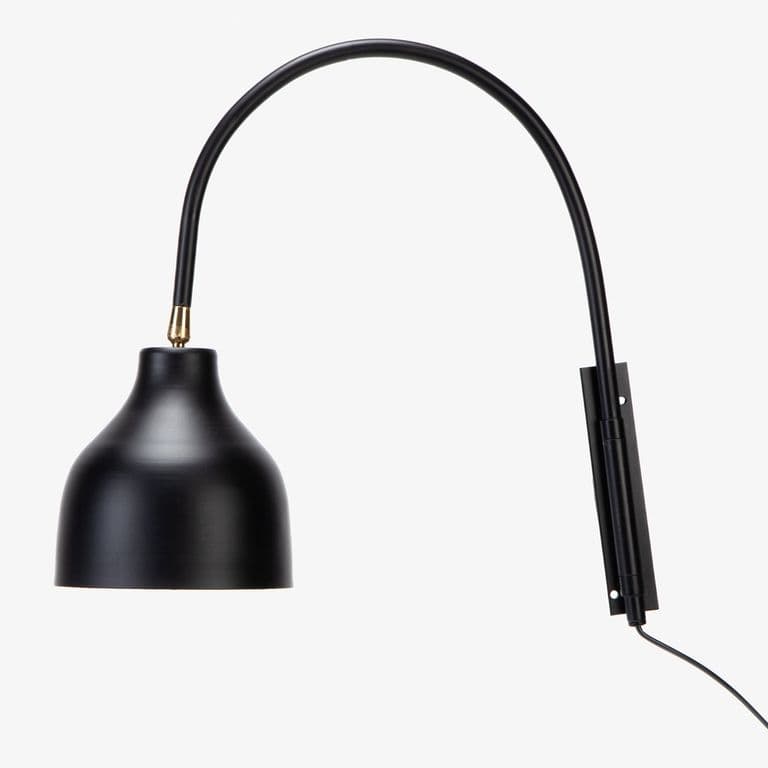 Lampara de Pared Vince Negro Form