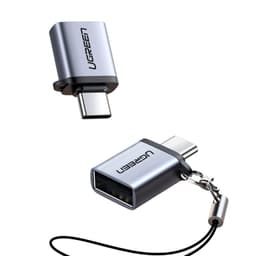 Adaptador OTG USB-C a USB-A 30 Silver