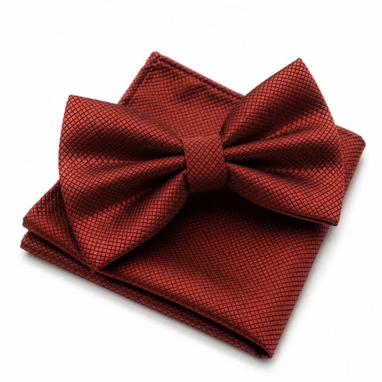 Set Humita + Panuelo TGC Modelo Noir Prestige Rojo Italiano TALLA UNICA