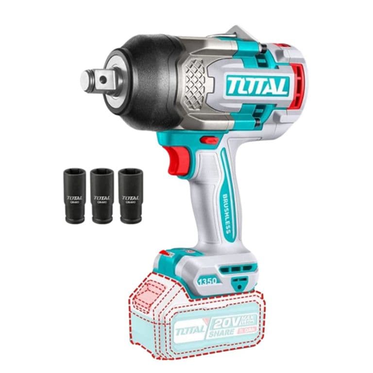 Taladro Pistola Llave Impacto 20v Total Tiwli201351