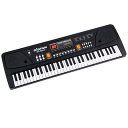 Piano Teclado Musical Electrico De 61 Teclas + Microfono