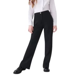 Pantalon Escolar Spandex Nina Azul - Tallas 4-58 Azul Marino 12