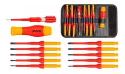 Juego 12 Pcs Destornilladores Aislados Intercambiable