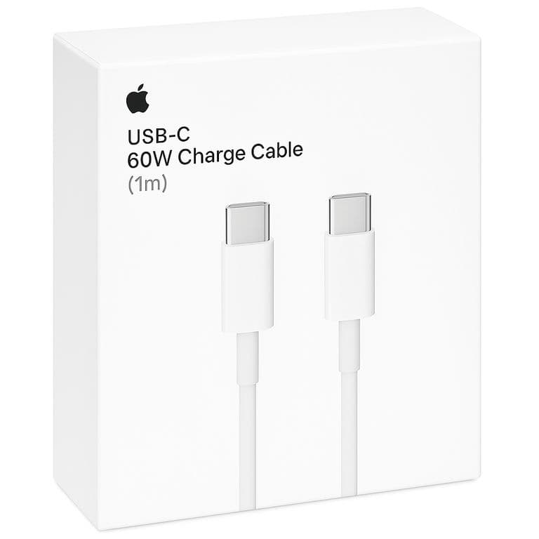 Cable Original USB-C a USB-C 1MT de Carga Rapida 60W