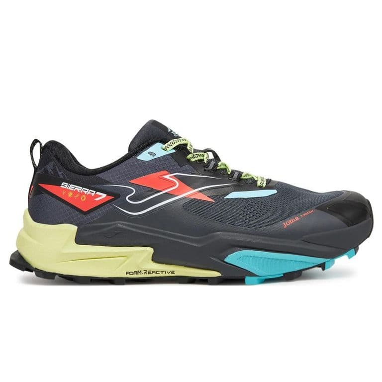 Zapatilla Trail Running Hombre Sierra Negro Multicolor Negro 42.5