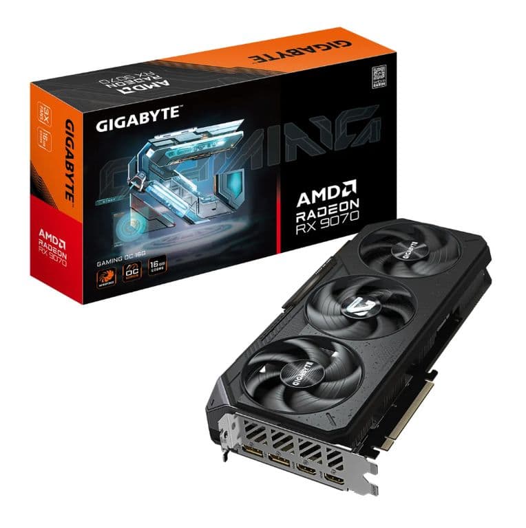 Tarjeta de video - Radeon RX 9070 GAMING OC 16G - 16 GB GDDR6.