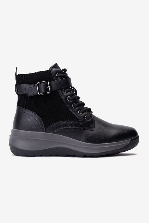 Botin Casual Mujer Negro Karissa Negro 37