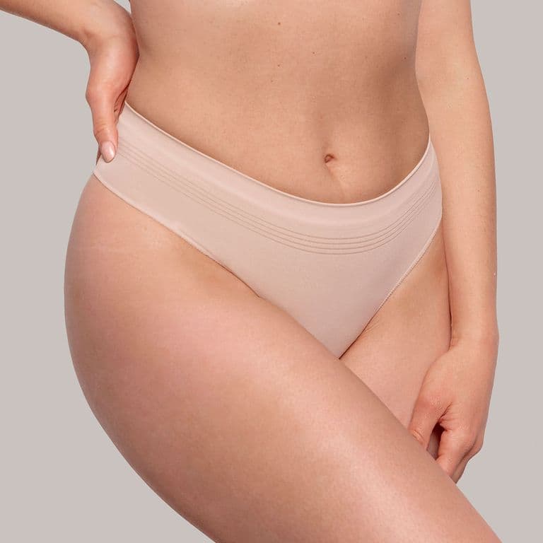 Pack Colaless Microfibra Nude Nude S/M