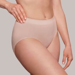 Pack Calzon Alto Microfibra Nude Nude S/M