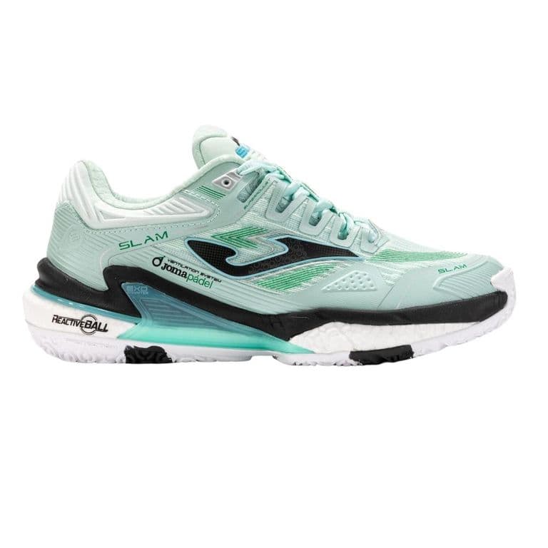 Zapatilla Padel Mujer Slam 25 Turquesa Turquesa 37