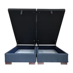 Base De Cama Baul King dividida con patas 4.5 cm