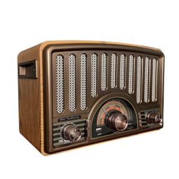 Parlante Portatil BT Retro Sixtinna Anos 1930 AM FM SW