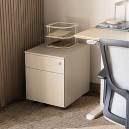 Cajonera Bosten Rodante Beige Amoble
