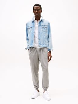 Joggers Essential Terry Con Logo Gris Gris XS