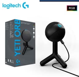 Microfono Streaming - Yeti Orb Condensador - RGB - USB