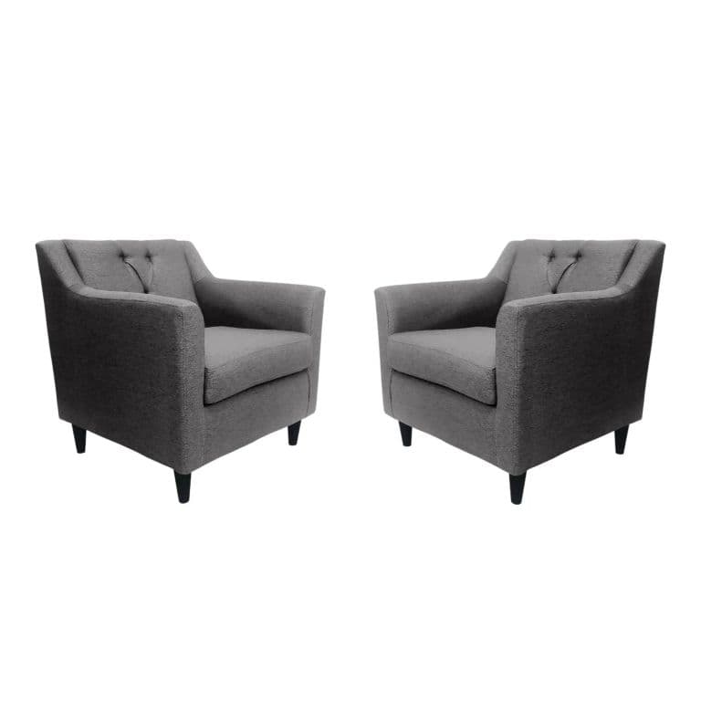 SET POLTRONA JADE 1CPS GRAFITO