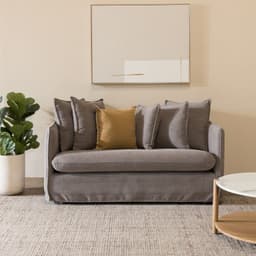 Sofa Jacinta Gris 2025 160 Amoble Gris claro