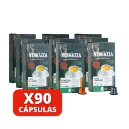 Mix Caffe Vernazza 90 capsulas Nespresso compatibles