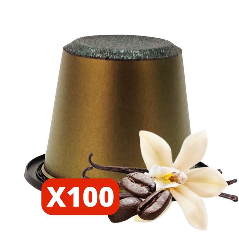 Cafe Vainilla Delicia 100 Capsulas Nespresso Compatibles