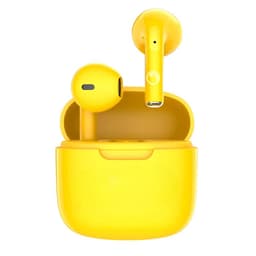 Audifonos In Ear Bluetooth Mini Amarillo Android IOS