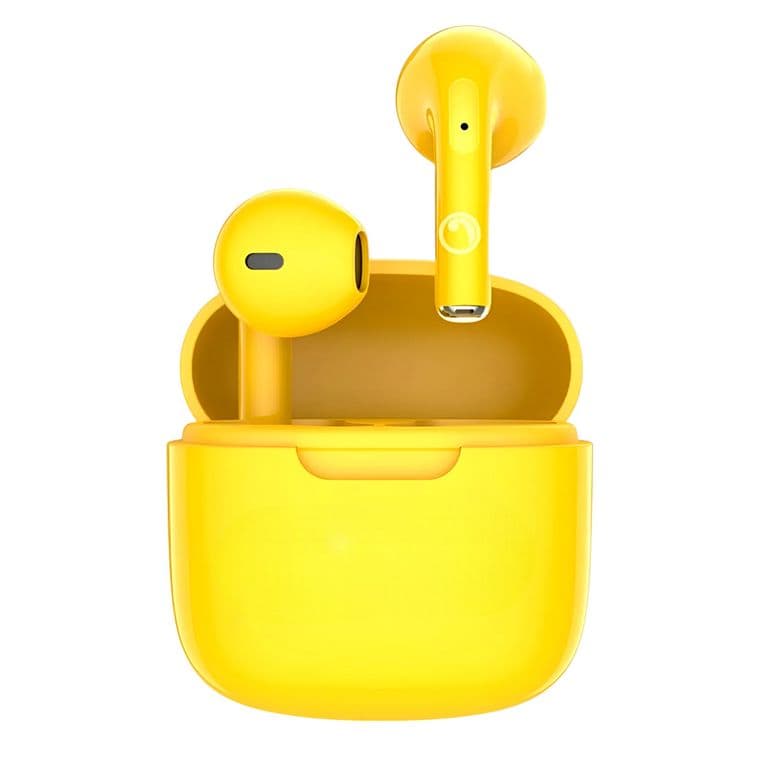 Audifonos In Ear Bluetooth Mini Amarillo Android IOS