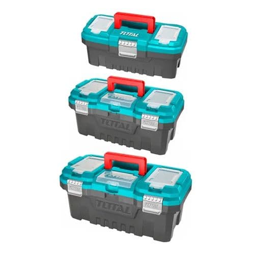 3 Caja Organizador Porta Herramientas 14 17 Y 20 PuLG Total