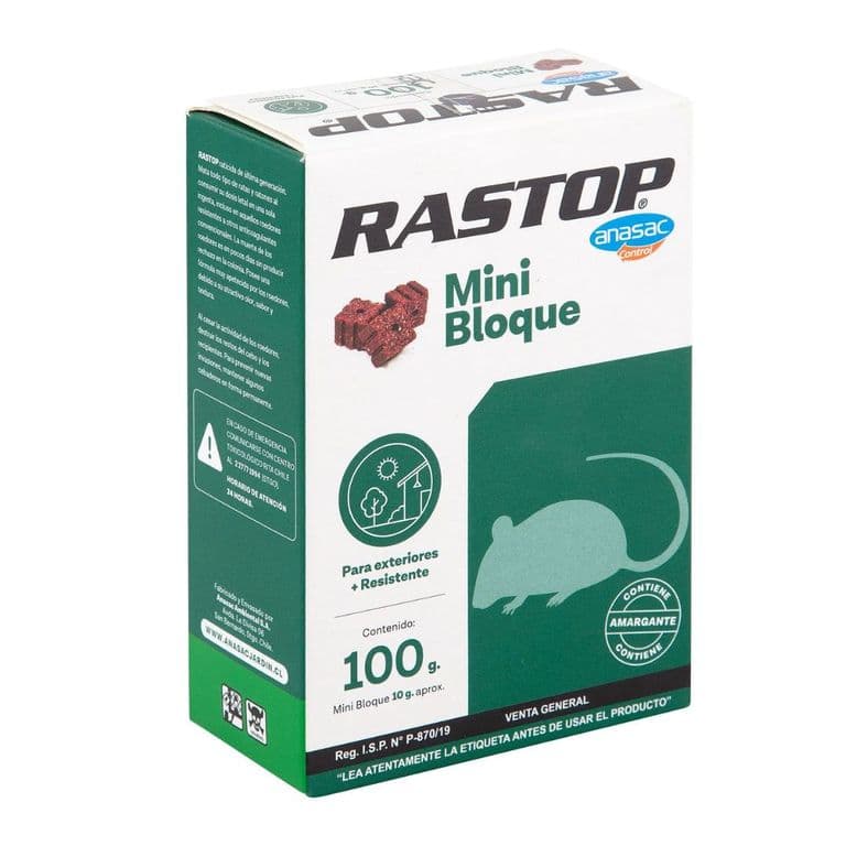 RASTOP MINI BLOQUE 100 G