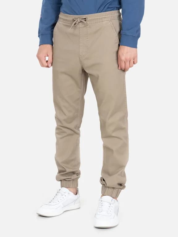 Pantalon Jogger Cali Beige Hombre - Beige Beige 10