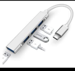 ADAPTADOR USB HUB TIPO C 4 X USB 30 4 EN 1