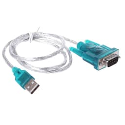 CABLE ADAPTADOR DE CONEXION USB A RS232 D-SUB DB 9 PIN 1M