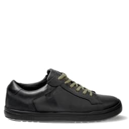 Zapatilla Hombre De Cuero Vecchio Negro y Verde Veroz Negro 42
