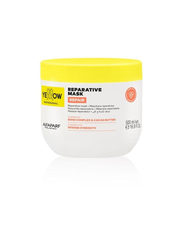 MASCARILLA ALFAPARF YELLOW REPARACION CACAO 500 ML
