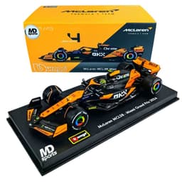 Auto F1 Mclaren MCL38 2024 Miami #4 Norris Caja Acril 1:43